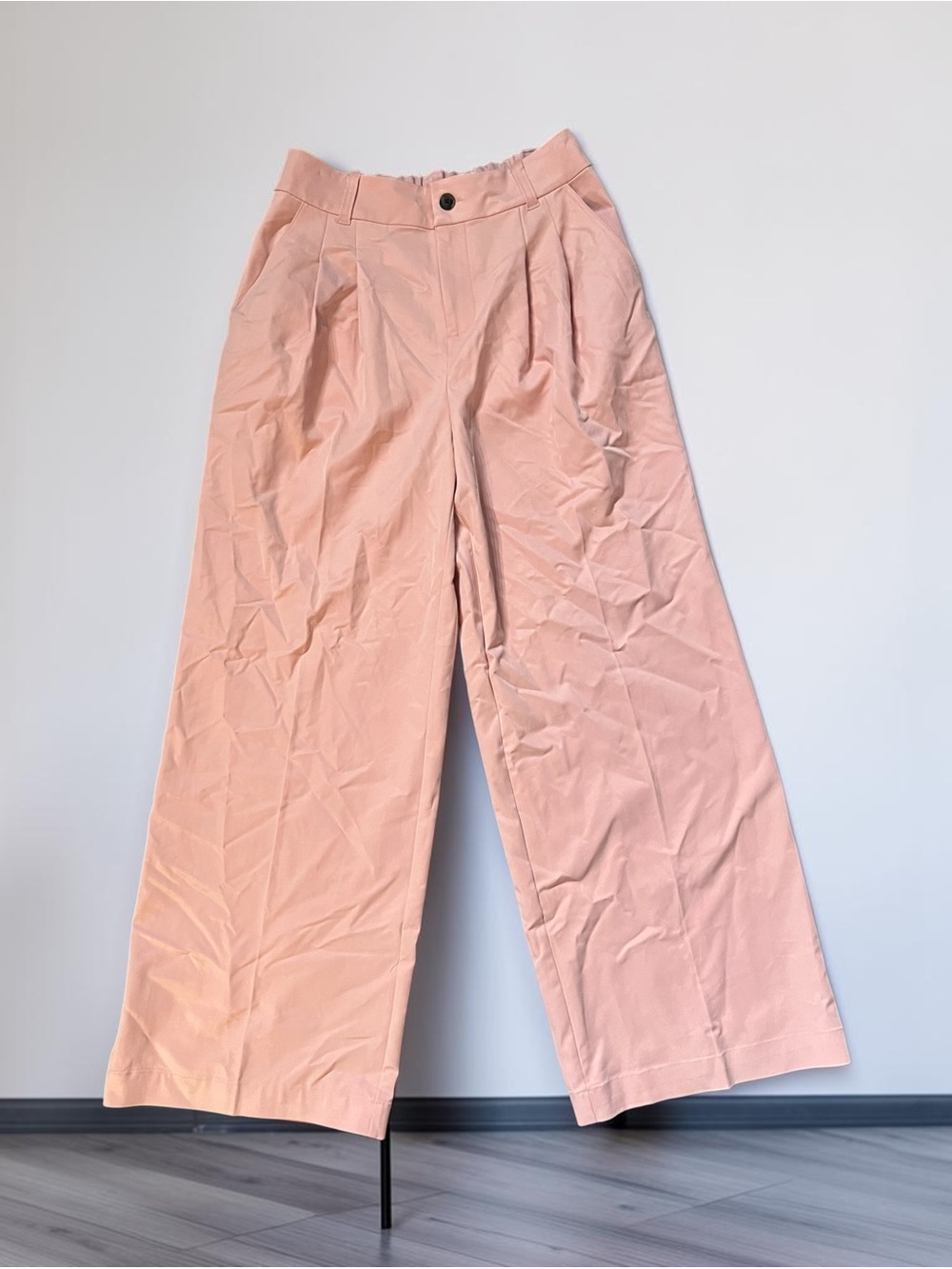 Varley Blush Wide-Leg High-Rise Trousers